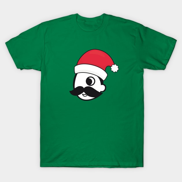 Natty Boh Christmas Santa T-Shirt by EA Design